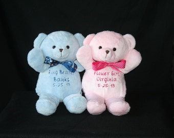 personalized teddy bear etsy