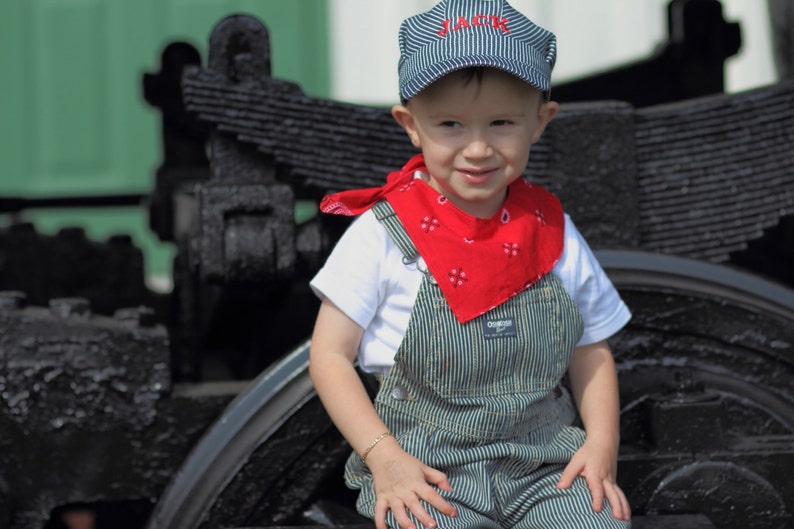 Train party Train Conductor PERSONALIZED Train Hat Set; Train Costume Toddler Train Hat Train Engineer hat Train Birthday Train Set