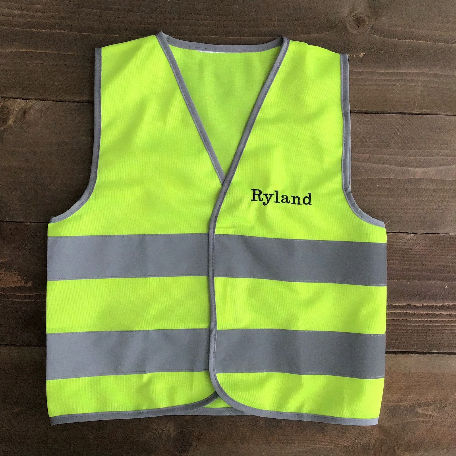 PERSONALIZED Children's Construction Vest Children's Etsy