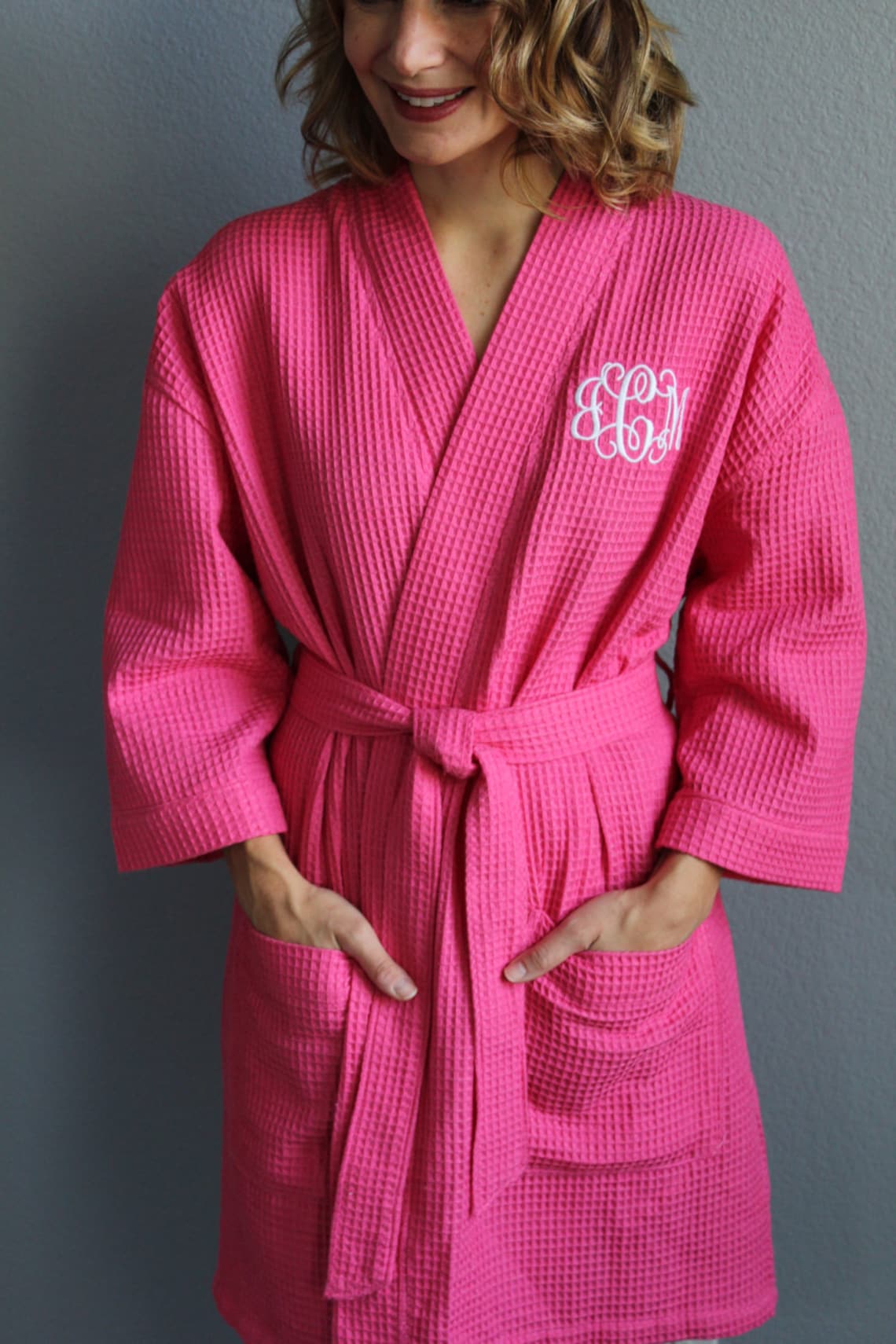 Monogrammed Robes Bath Robes Bridal Party Robes RUSH Ship Etsy