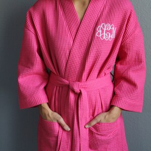 Monogrammed Robes, Bath Robes, Bridal Party Robes RUSH Ship Included ...