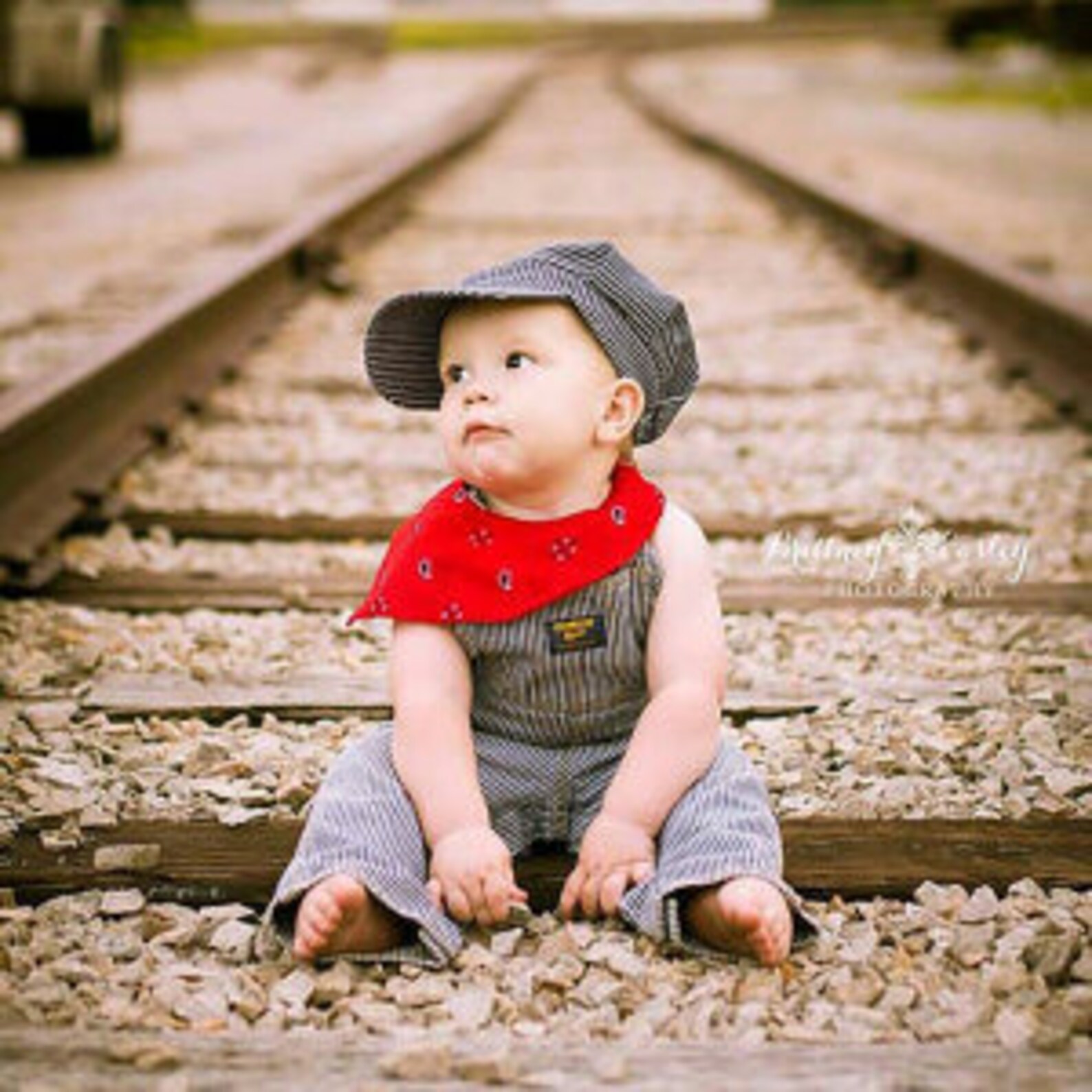 PERSONALIZED Train Conductor Hat & Bandanna W/whistle Option Etsy