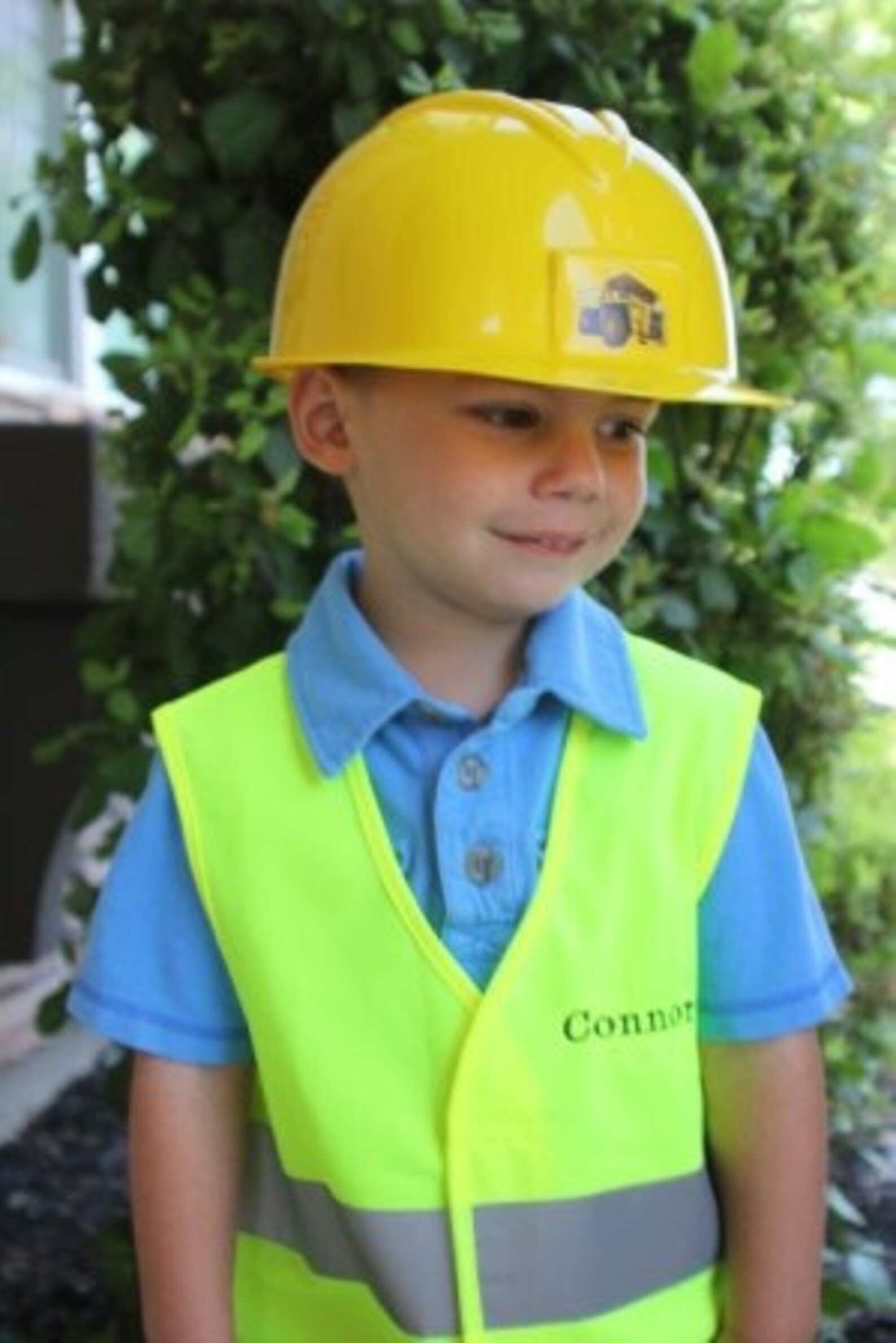 PERSONALIZED Children's Construction Vest Children's Etsy