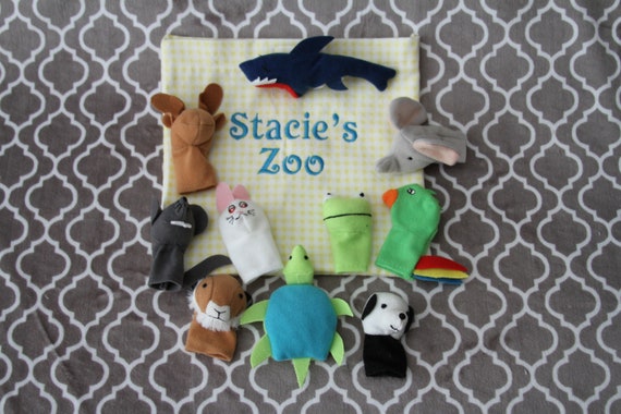 custom finger puppets