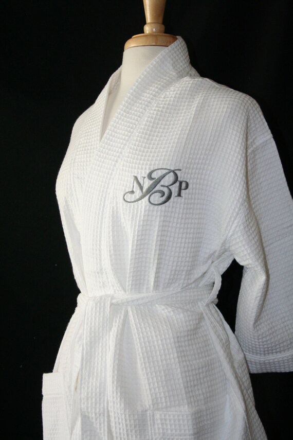 Wedding Robes Available in 10 Colors 3 Sizes; Over 30 Fonts; Single /& Multi Orders Welcome MONOGRAMMED Robes RUSH Ship BRIDAL Party Robes