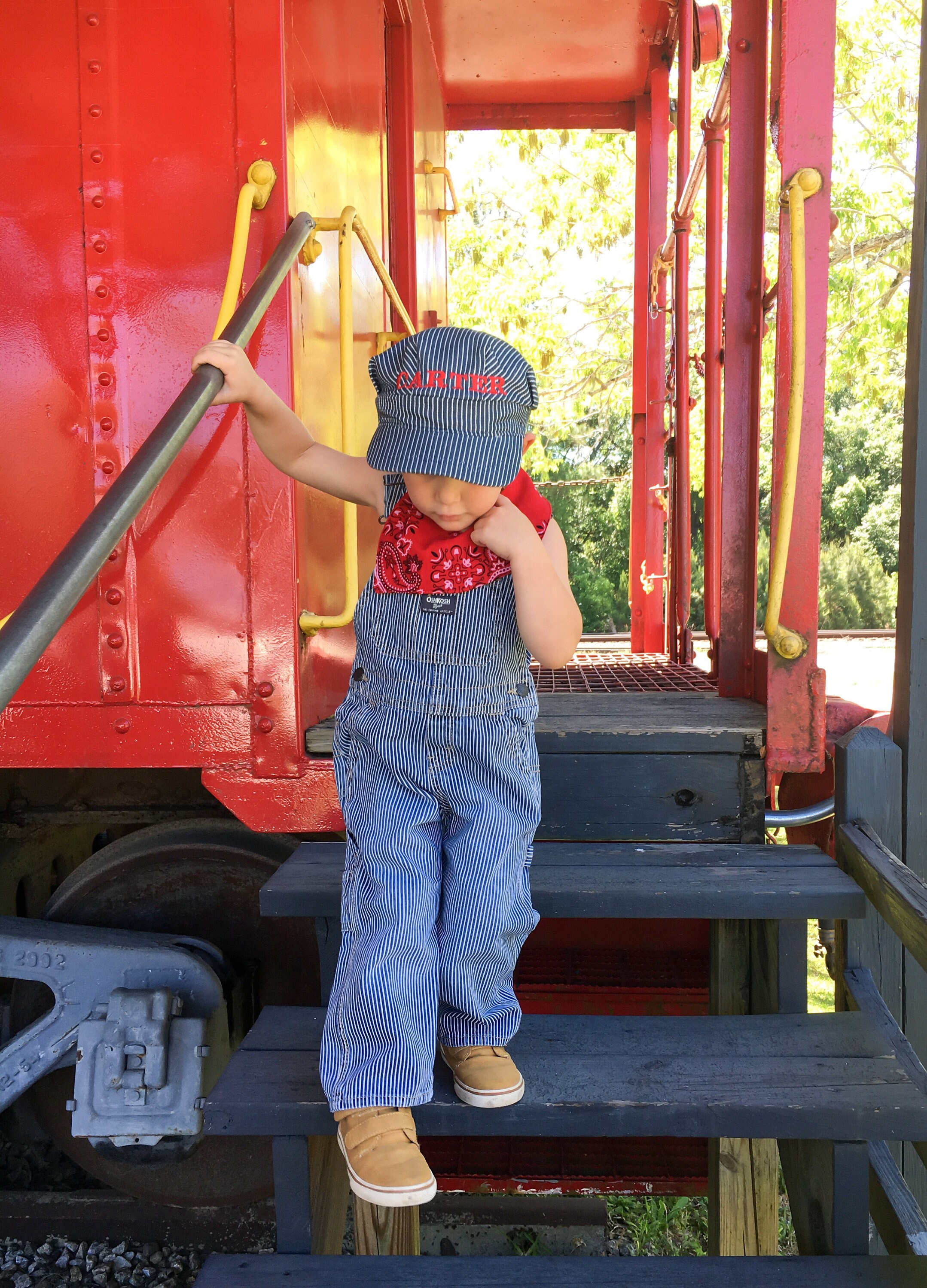 PERSONALIZED Train Conductor Hat 