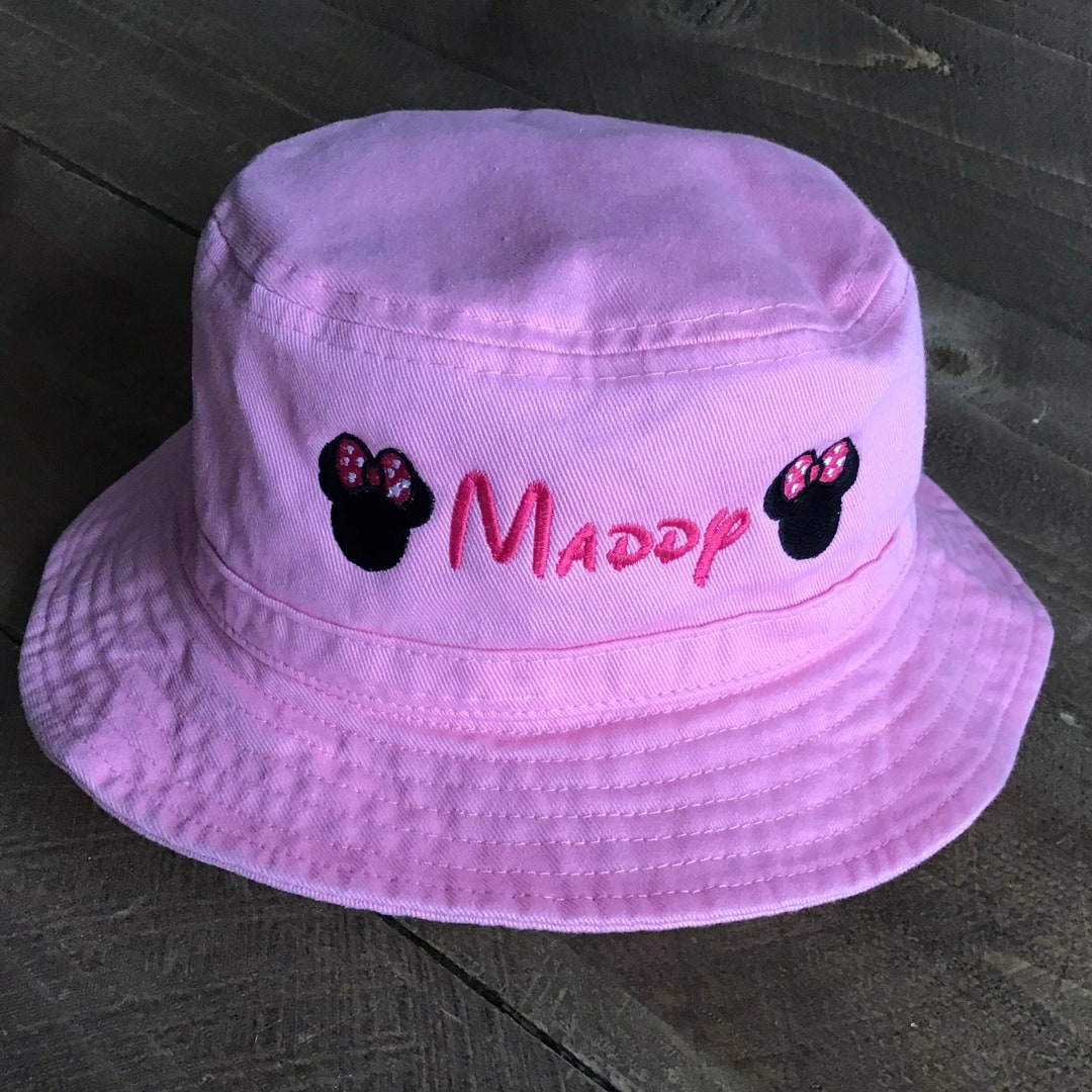 Personalized Infant & Toddler Bucket Hat With Chinstrap Etsy
