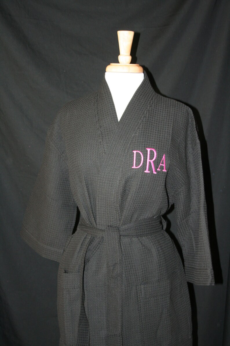 RUSH SHIP Women's Waffle Weave Bath Robes Plus Size Etsy