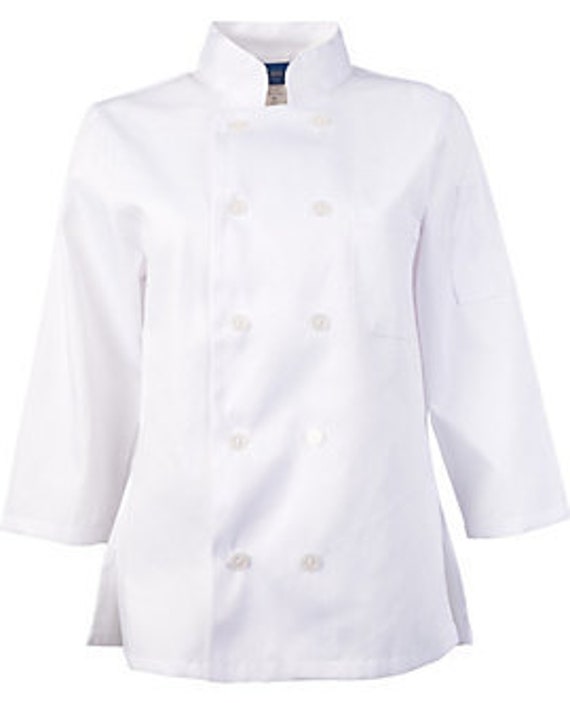 Knot Button Chef Coat with Thermometer Pocket, Red Kap