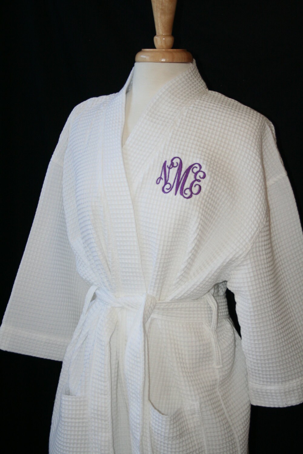TEN COLORS 3 SIZES Women's Bath Robes, Bridal Wedding Robes, Plus…