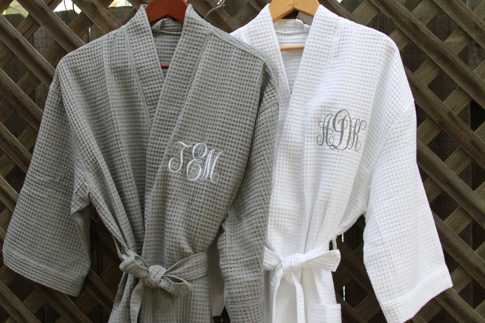MONOGRAMMED Women's Robes Bath Robes BRIDAL Party Robes Etsy
