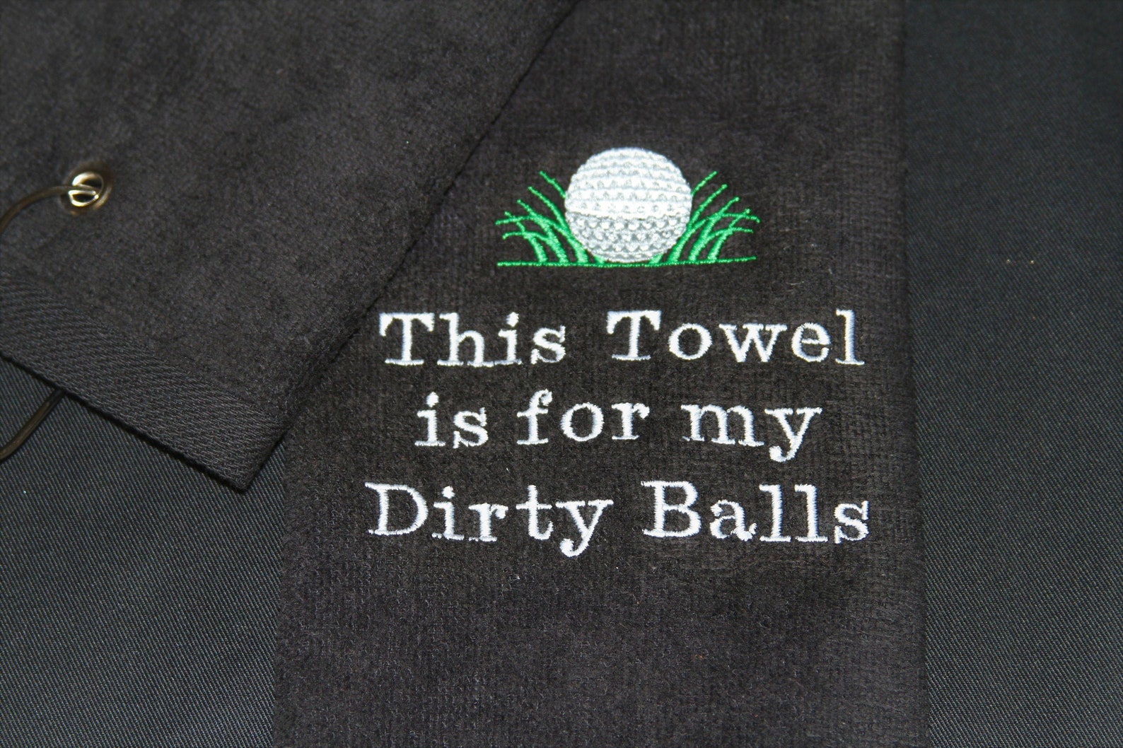PERSONALIZED Custom Golf Towels With Grommet Monogrammed Golf Etsy
