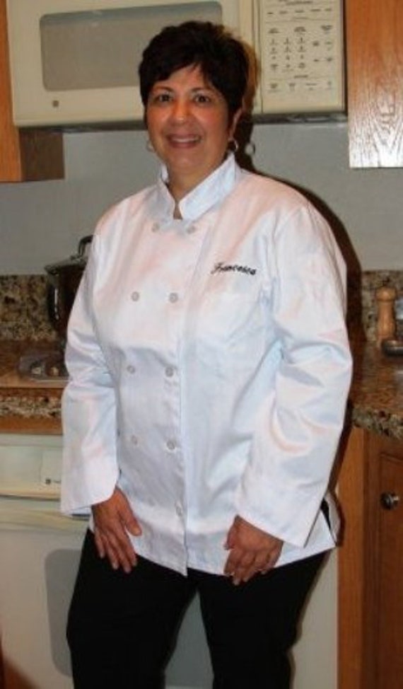 Personalized Chef Coats for Men and Women; Black and White Chef Coats; Professional Chef Coats; Polyester Chef Wear and Aprons; Chef Attire