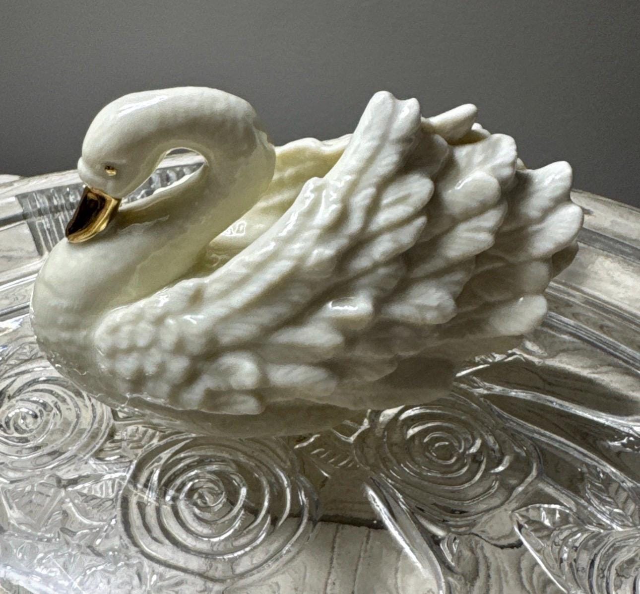 Lenox White Swan - Etsy