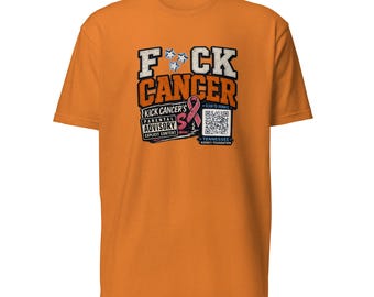 F*ck Cancer T-Shirt | Unisex Fitted T-Shirt | Next Level 6210