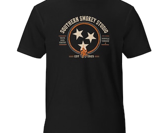 Southern Smokey Studio Tristar T-Shirt, Nashville Tennessee Unisex Graphic Tee