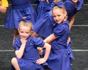 Lucy's Blue dress for girls "You're a good man Charlie Brown"