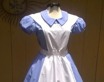 ALICE IN WONDERLAND costume - movie dress for adults