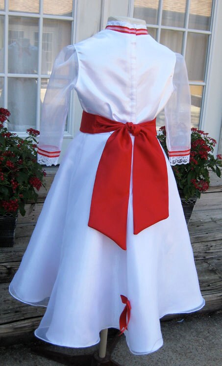 sachin and babi light blue dress It's a Jolly Holiday! DIY Mary Poppins Dress for Little Girls
