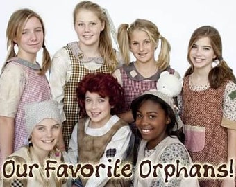 LITTLE ORPHAN ANNIE orphan costume