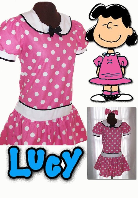 LUCY VAN Pelt s Pink Polkadot Dress Etsy Canada