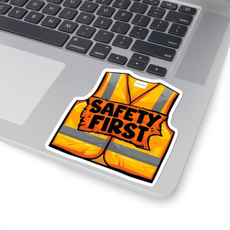 Safety First - Sticker - Etsy