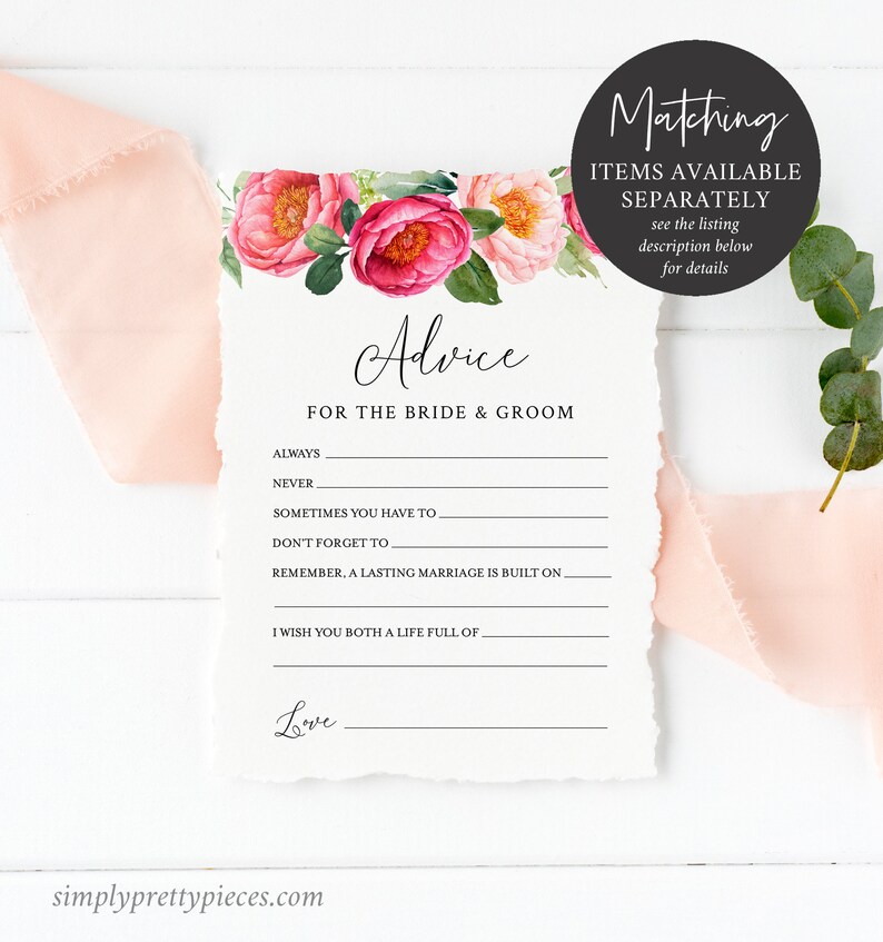 Fuchsia Floral Editable Bridal Shower Invitation Fuchsia Etsy