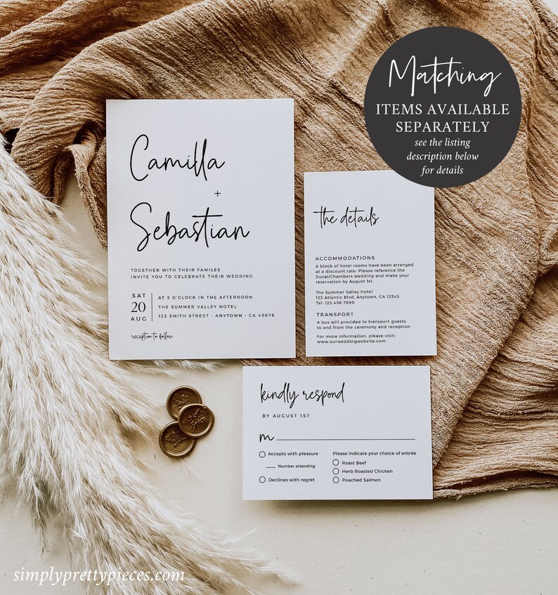Modern Editable Favor Tags Printable Elegant Favor Tags - Etsy