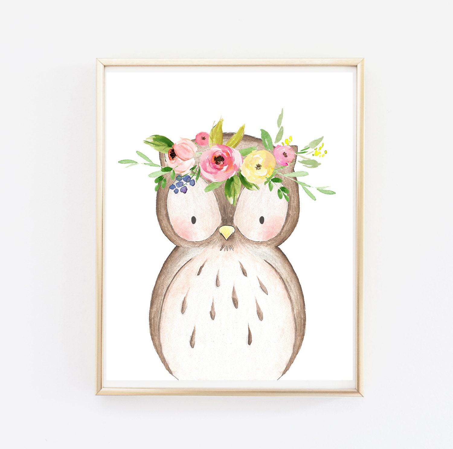 Boho Woodland Animals Printable Nursery Art Forest Animals | Etsy