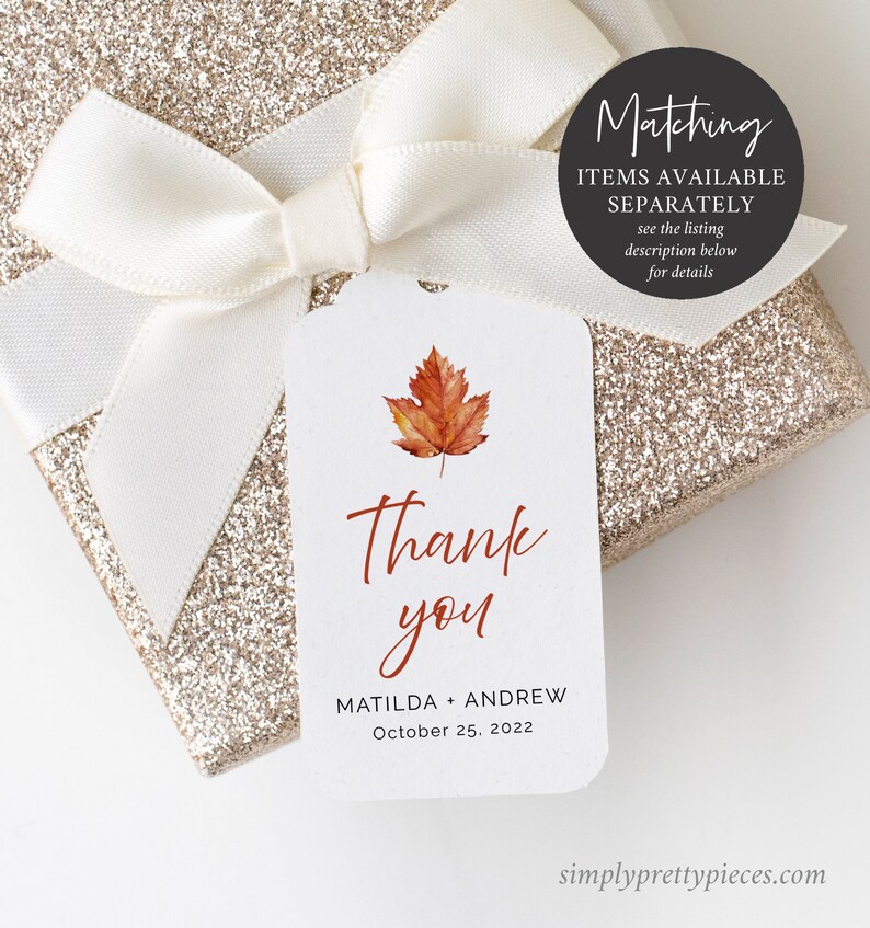 Maple Leaf Fall Editable Wedding Welcome Sign, Burnt Orange Shower, Unlimited Signs, 16 x 20 18 x 24 24 x 36 Template Instant Download 567-A image 9