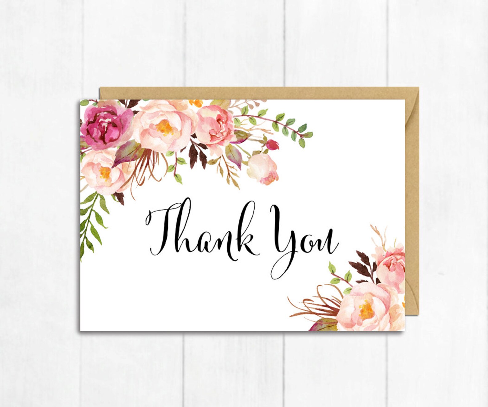 Карточка спасибо за покупку образец