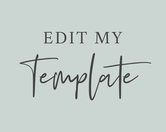 Edit My Template, Invite Editing, Extra Charges, Additional Charges, Extra Fees, Additional Fees