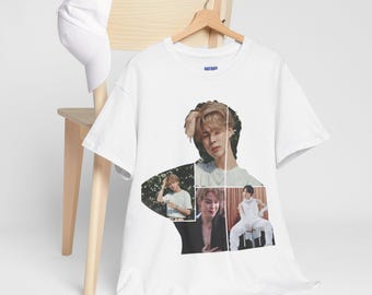 Chemise Jimin, design, cadeau pour les fans de Jimin, t-shirt BTS, t-shirt coréen idole fan art, amateurs de style coréen unisexe