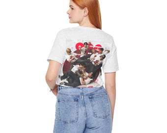 Chemise BTS Arirang World Tour, t-shirt graphique Kpop de style vintage, produits dérivés BTS personnalisés, esthétique Kpop minimaliste, Arirang 2026
