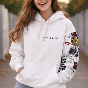 Jungkook Hoodies - Etsy