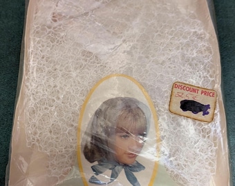 Vintage Hair Bonnet By Tip-Top "Breeze Bonnet" Made of 100% Nylon Tulle