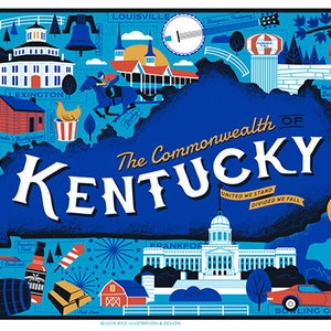 Commonwealth of Kentucky Poster- 11x14