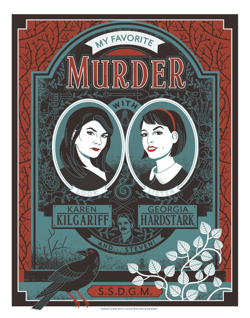 My Favorite Murder Poster 11x14 | Etsy