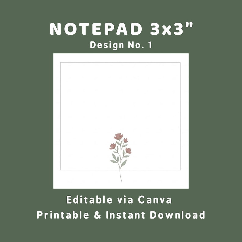 Notepad 3x3