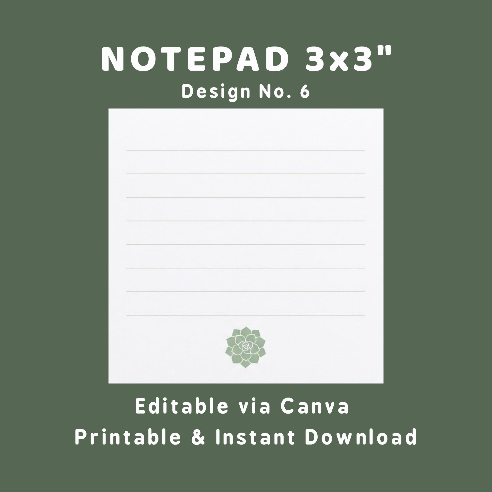 Notepad 3x3