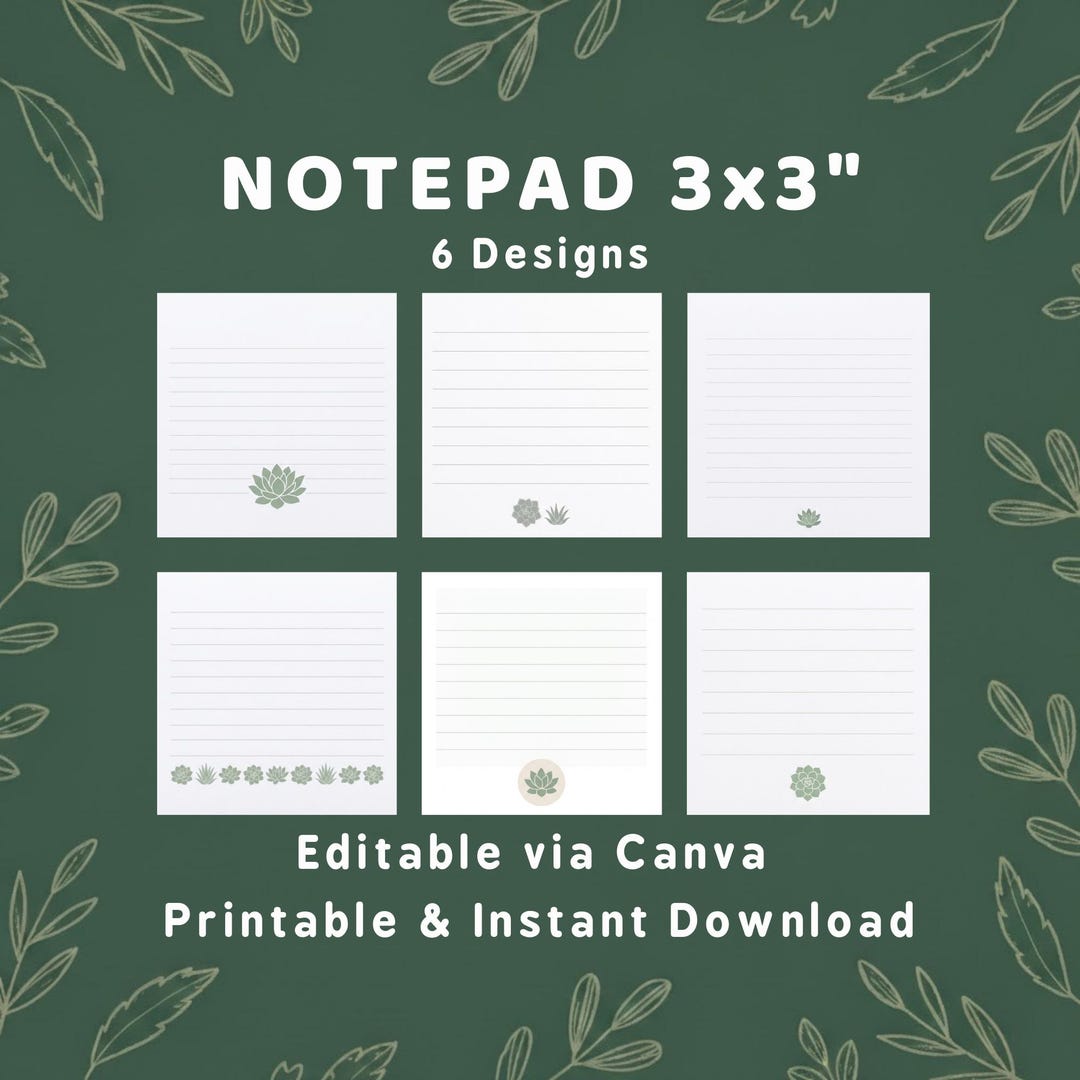 Notepad 3x3