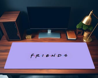 Friends TV Show Desk Mat | Retro Sitcom Mouse Pad