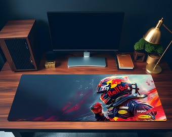 Max Verstappen Desk Mat | Racing Team Formula 1 Mousepad