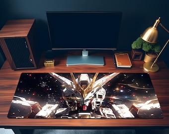 Gundam Desk Mat | Anime Gaming Keyboard Pad