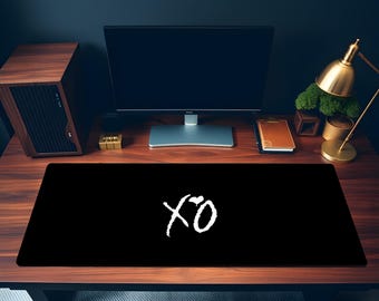 XO House of Balloons Desk Mat | Music Lover Mouse Pad