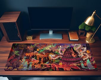 Hades Desk Mat | Greek Underworld Gaming Mousepad