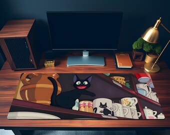 Kiki's Delivery Service Mouse Pad | Anime Studio Ghibli Desk Mat
