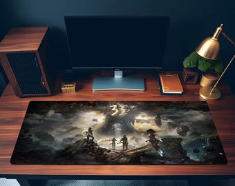 Expedition 33 Mouse Pad | Video Game Desk Mat, Animated Mousepad, Gamer Gift