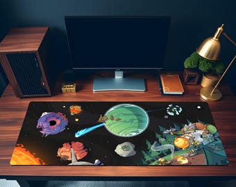 Outer Wilds Cosmos Desk Mat | Space Galaxy Gaming Mousepad