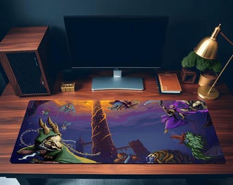 Slay the Spire Mouse Pad | Large Fantasy Gaming Desk Mat